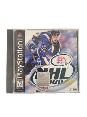NHL 2000 – PS1 – Complete – EA Sports – CIB (Fair Condition)
